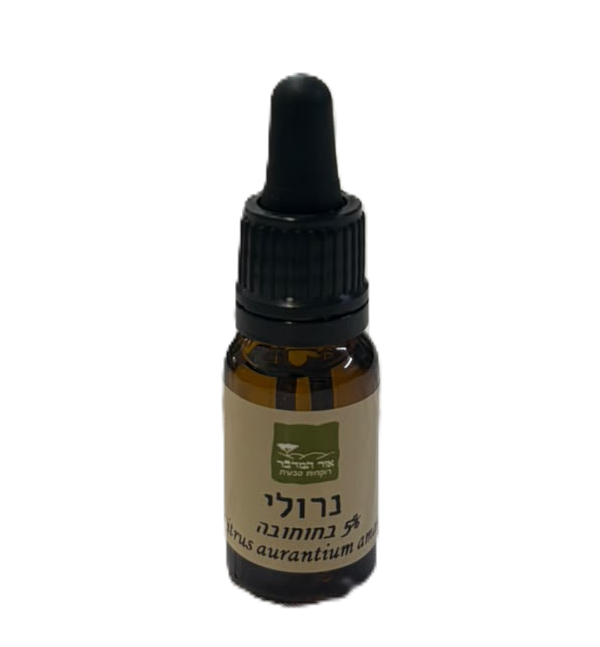שמן אתרי נרולי 5% בחוחובה Citrus aurantium