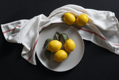 lemons on table