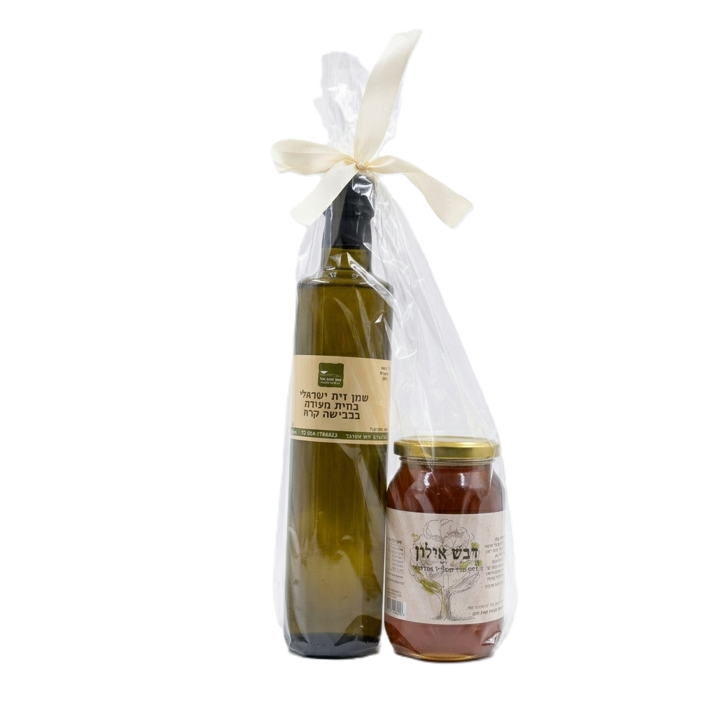 מארז שמן זית ודבש